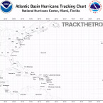 Atlantic Hurricane Season Tracking Chart